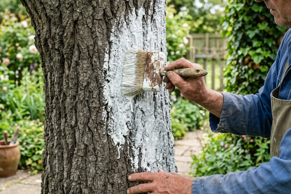 Zašto se stabla drveća kreče u belo i koje su prednosti toga? – image 2