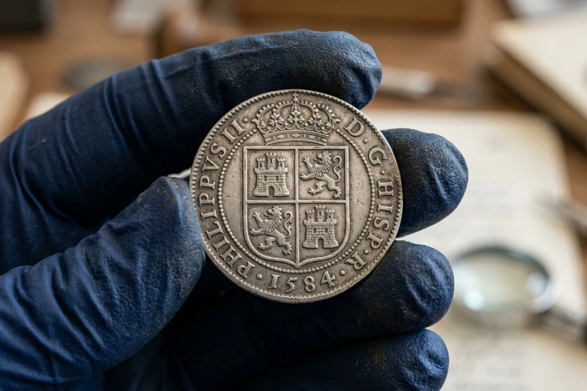 Pronađen novčić stariji od 442 godine na mestu osnivanja grada Rej Don Felipe – image 2
