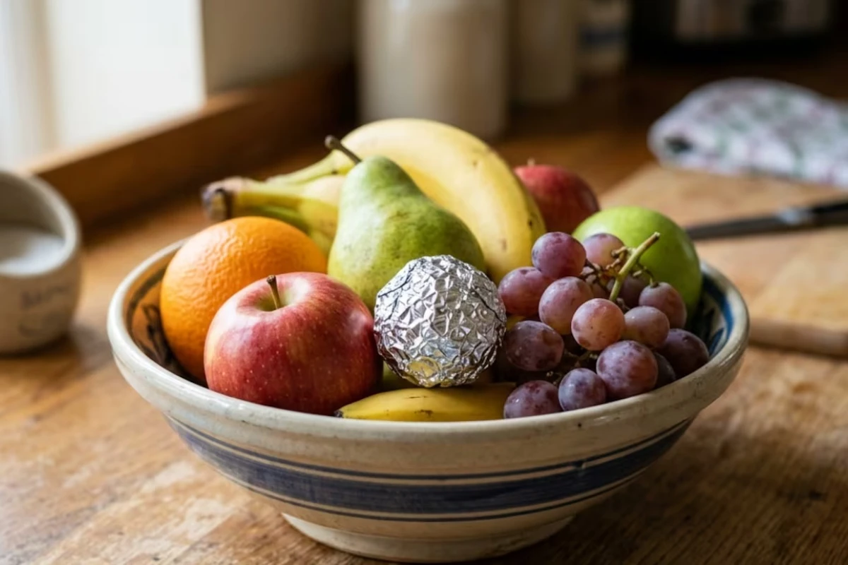 Stavite lopticu od aluminijumske folije među voće: čemu služi i zašto je neki preporučuju – image 1